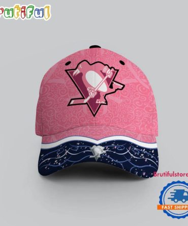 Nhl Pittsburgh Penguins Hockey Fights Against Cancer Design Cap