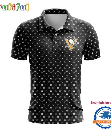 Nhl Pittsburgh Penguins Hockey Team Polo Shirt