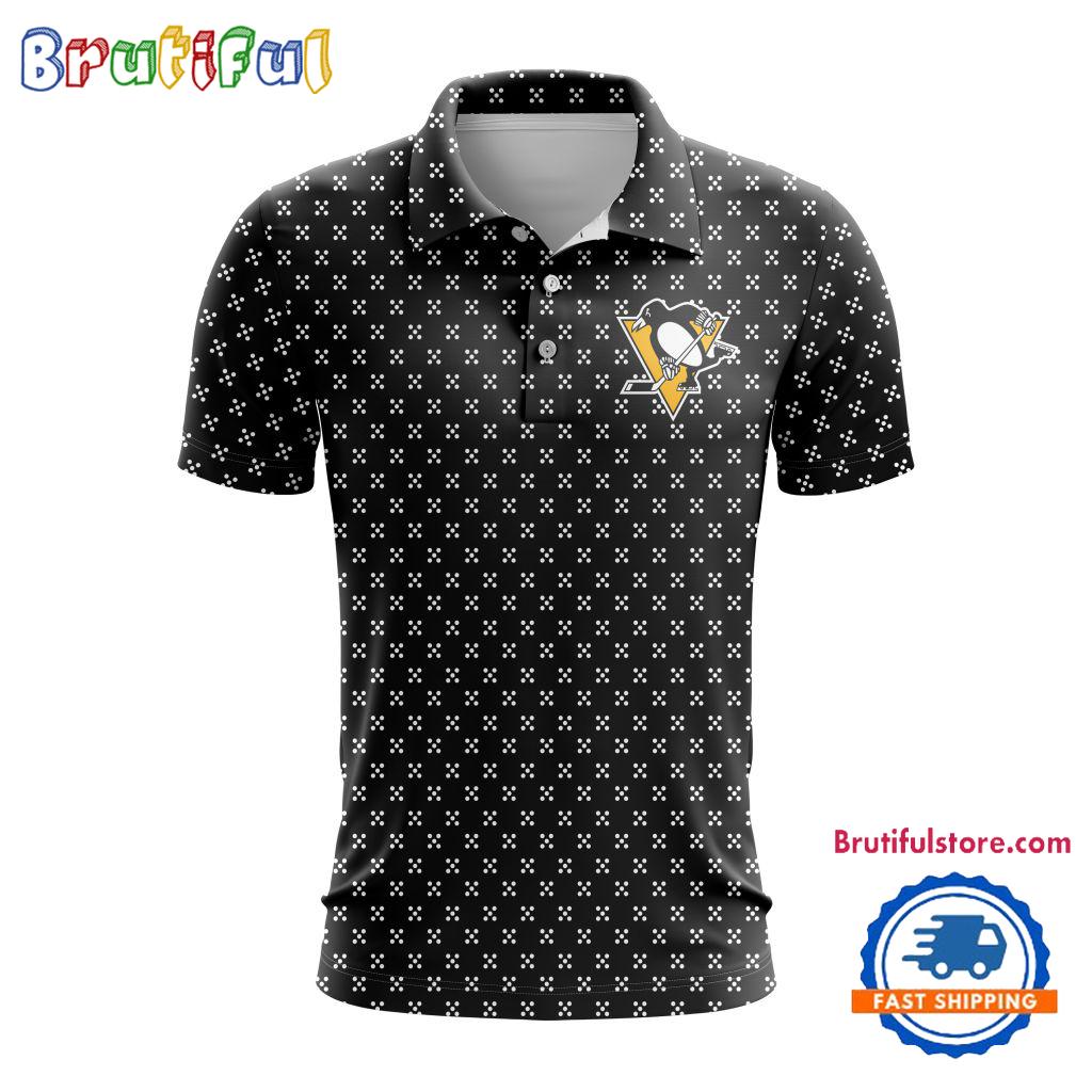 Nhl Pittsburgh Penguins Hockey Team Polo Shirt