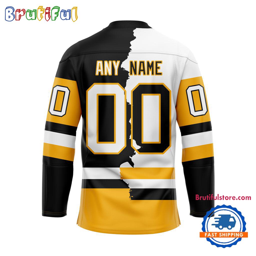 Nhl Pittsburgh Penguins Home Mix Away Hockey Jersey - Image 2