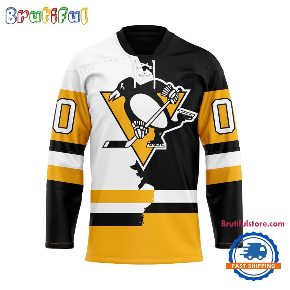 Nhl Pittsburgh Penguins Home Mix Away Hockey Jersey