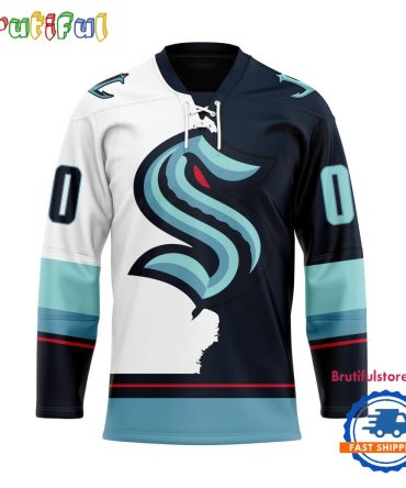 Nhl Seattle Kraken Home Mix Away Hockey Jersey
