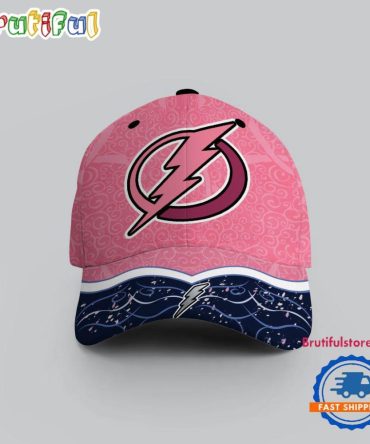 Nhl Tampa Bay Lightning Hockey Fights Against Cancer Design Cap