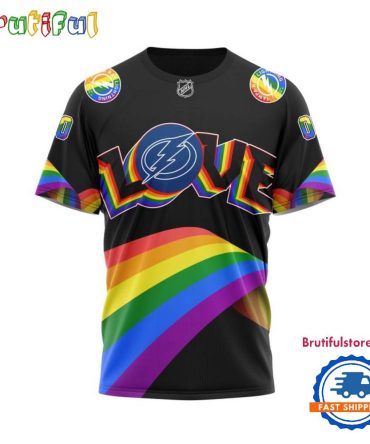 Nhl Tampa Bay Lightning Lover Lgbt Pride Month Personalized T Shirt, Hoodie, Sweatshirt