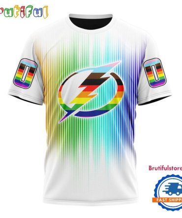 Nhl Tampa Bay Lightning Special Lgbt Design For Pride Month T Shirt, Sweatshirt, Hoodie