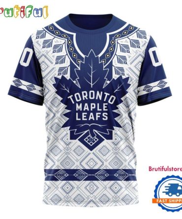 Nhl Toronto Maple Leafs Hockey Team Native Heritage Design T Shirt, Hoodie, Sweatshirt