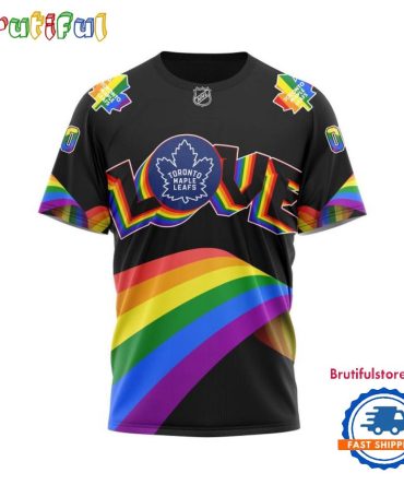 Nhl Toronto Maple Leafs Lover Lgbt Pride Month Personalized T Shirt, Hoodie, Sweatshirt
