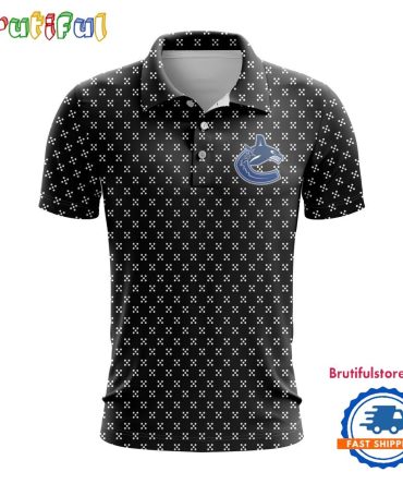 Nhl Vancouver Canucks Hockey Team Polo Shirt