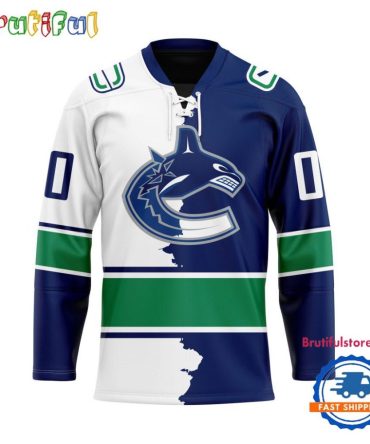 Nhl Vancouver Canucks Home Mix Away Hockey Jersey
