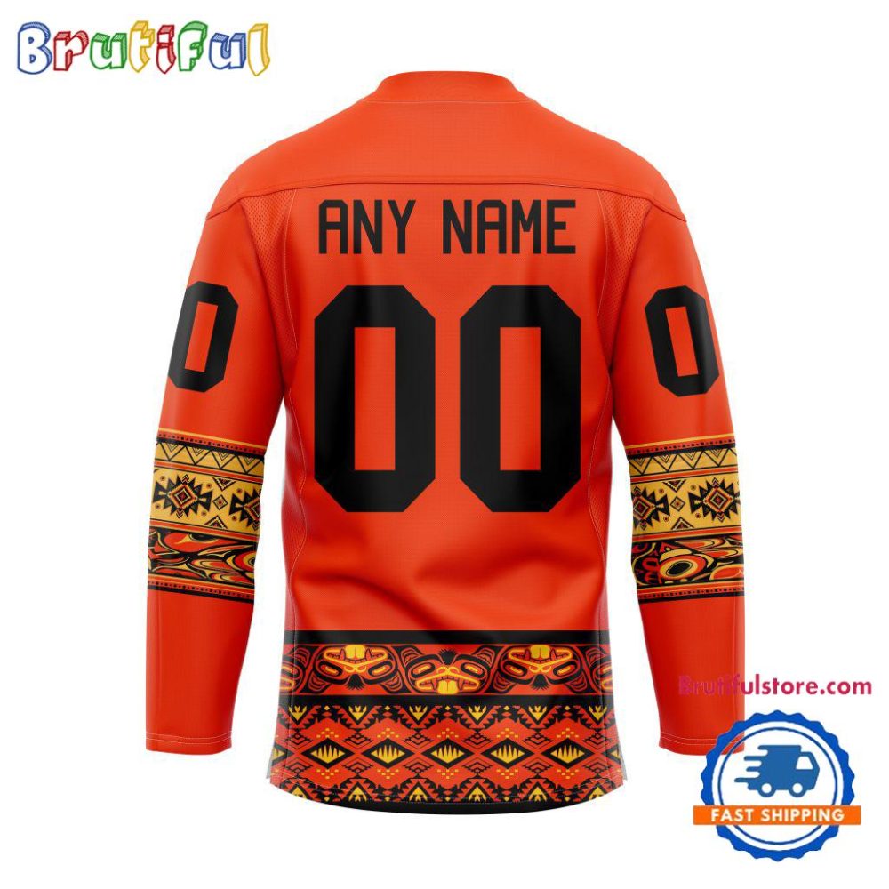 Nhl Vancouver Canucks National Day For Truth And Reconciliation Design Hockey Jersey, Sport Jersey Shirt - Image 2