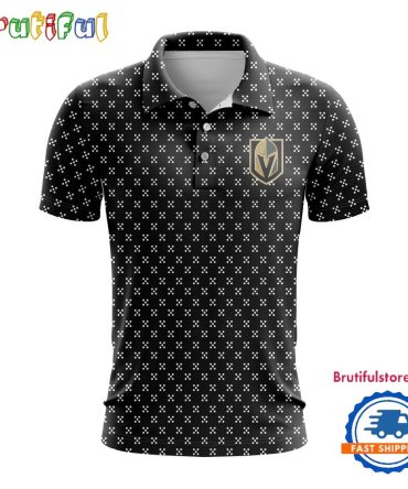 Nhl Vegas Golden Knights Hockey Team Polo Shirt