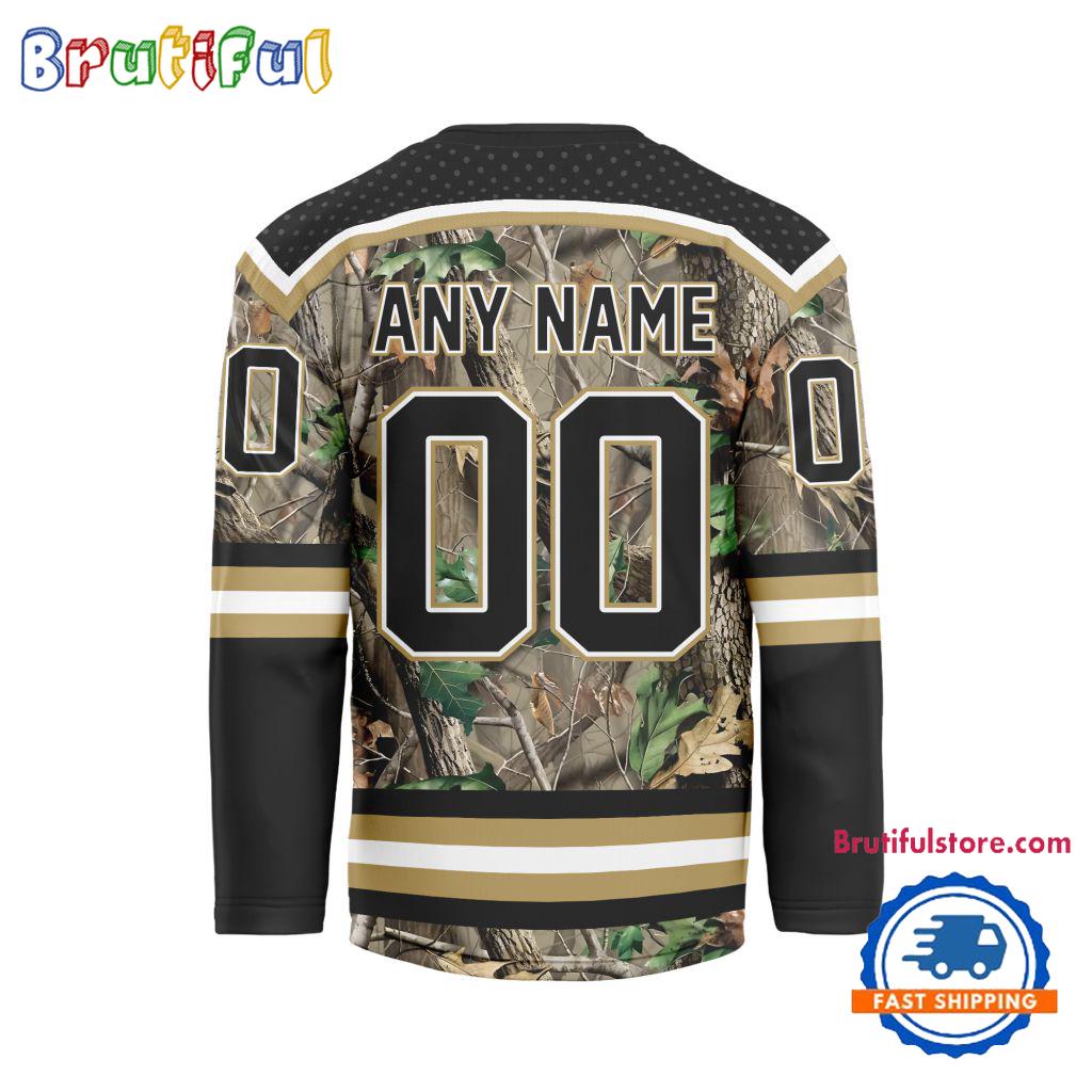 Nhl Vegas Golden Knights Special Realtree Camo Hunting Hockey Jersey - Image 2