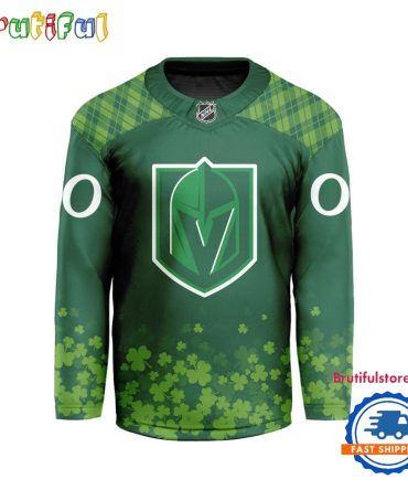 Nhl Vegas Golden Knights St.patrick's Day Hockey Jersey, Nhl Patricks Day Jersey