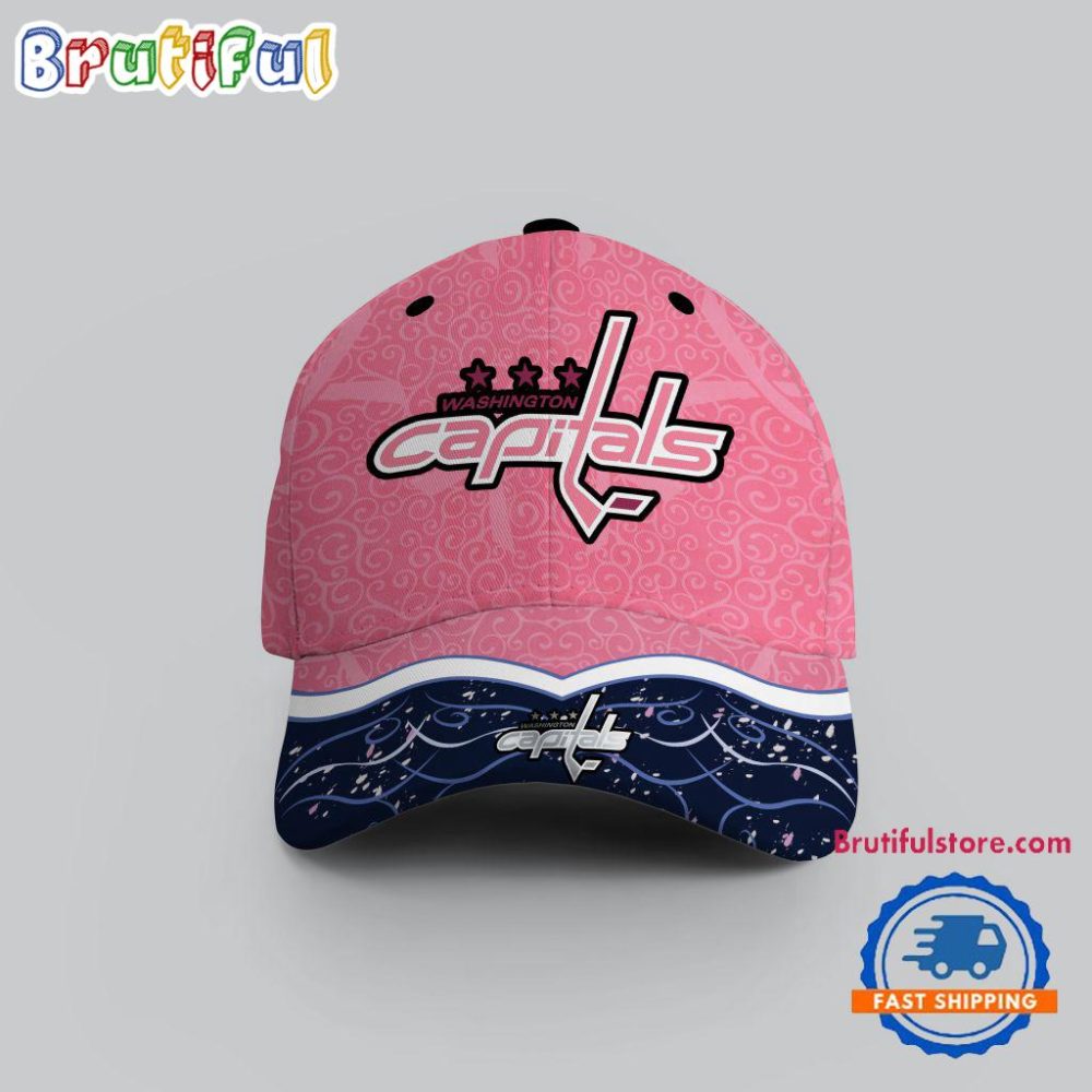 Nhl Washington Capitals Hockey Fights Against Cancer Design Cap