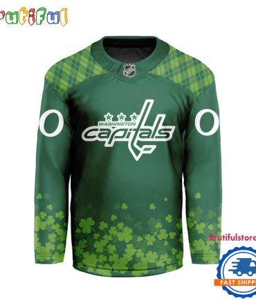 Nhl Washington Capitals St.patrick's Day Hockey Jersey, Nhl Patricks Day Jersey
