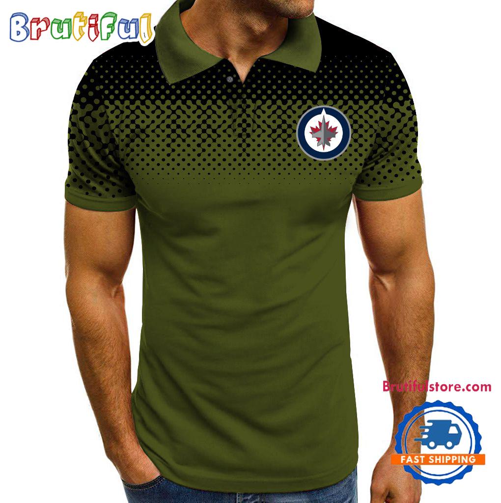 Nhl Winnipeg Jets Hockey Team Limited Edition Polo Shirts