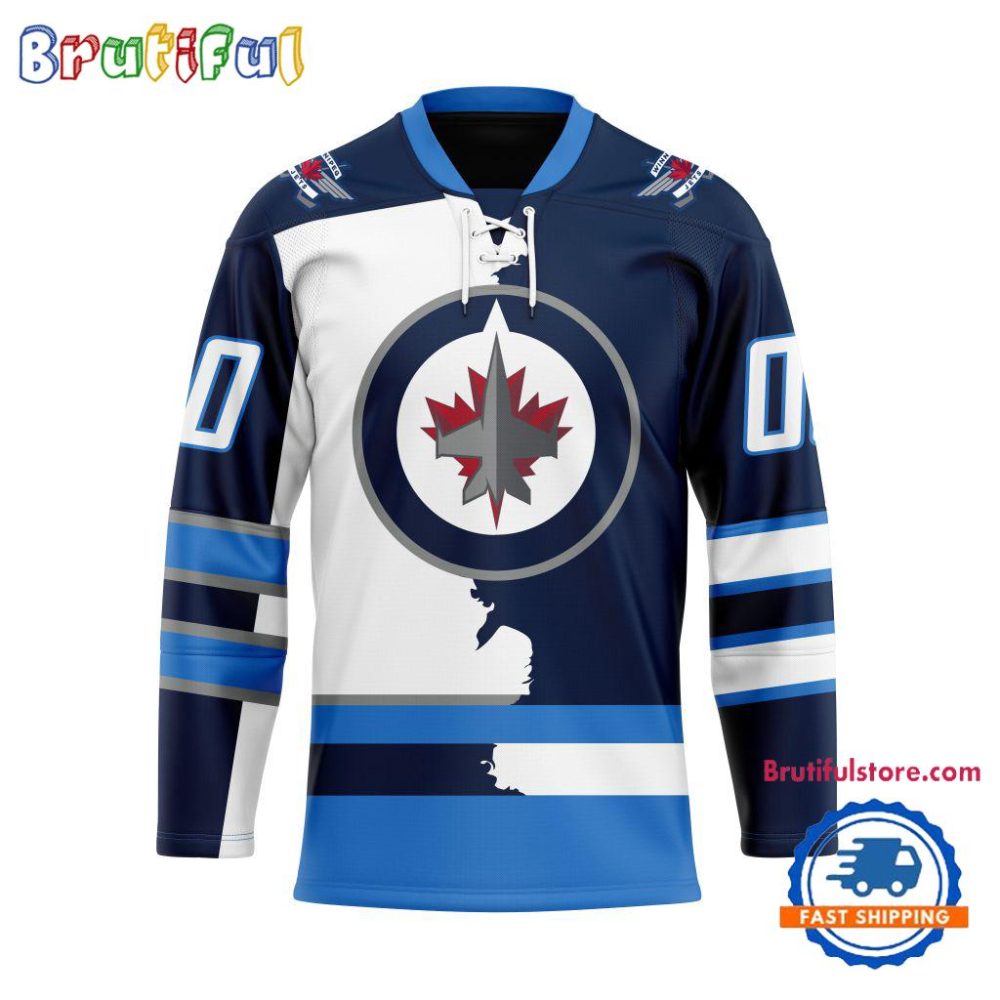 Nhl Winnipeg Jets Home Mix Away Hockey Jersey