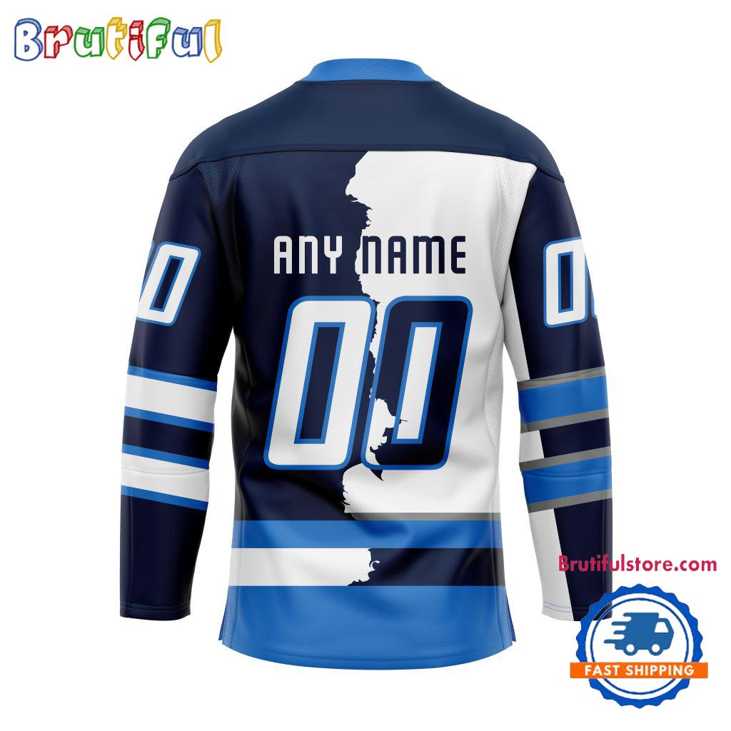 Nhl Winnipeg Jets Home Mix Away Hockey Jersey - Image 2
