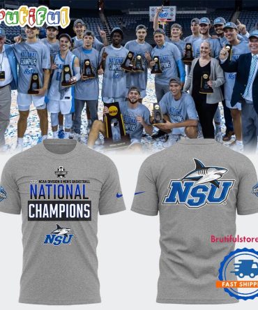 Nova Southeastern Men’S Basketball X National Champions T Shirt