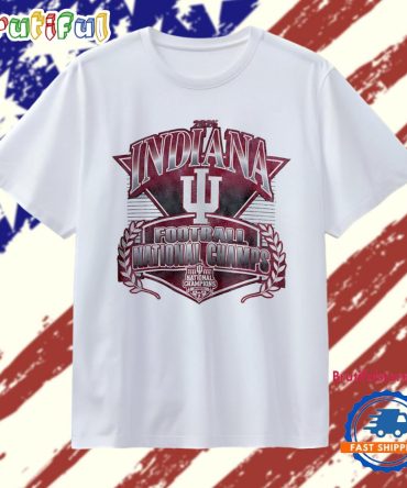 Official Indiana Hoosiers Football Cfp National Champions 2025 Retro T Shirt