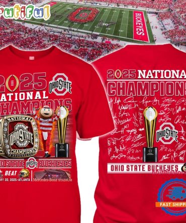 Ohio State Buckeyes Champions 2025 T Shirt1