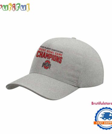 Ohio State Buckeyes Football Limited 2025 Rose Bowl Champions Grey Cap