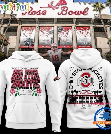 Ohio State Buckeyes Rose Bowl Game 2025 Limited Edition 3D Shirt