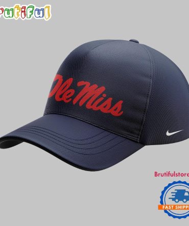 Ole Miss Rebels 2024 Egg Bowl Back To Back Champions Limited Edition Navy Cap