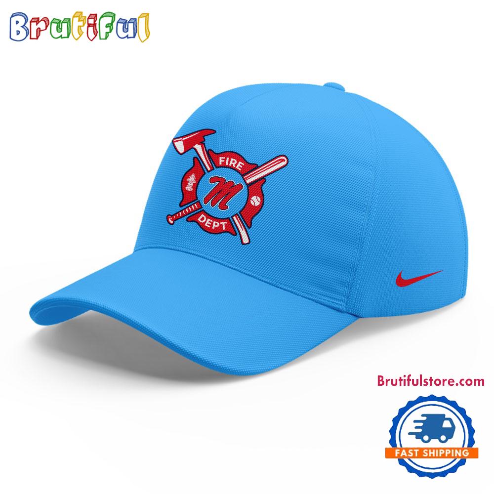 Ole Miss Rebels Baseball X Firefighter Appreciation Night Cap