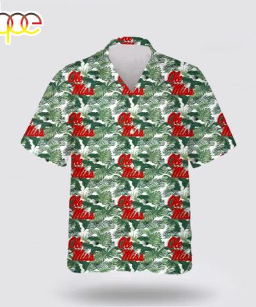Ole Miss Rebels Team Sport Tropical Hawaiian Shirts