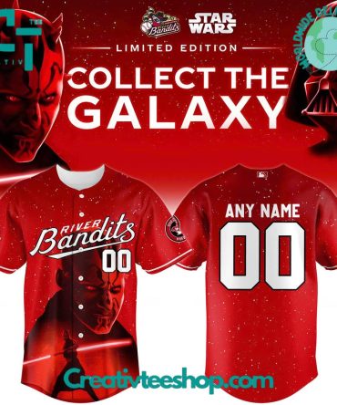 Quad Cities River Bandits X Star Wars Baseball Jersey 2025