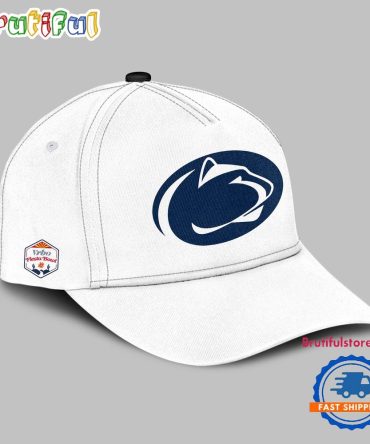 Penn State Nittany Lions Fiesta Bowl Champions 2025 White Cap Hats