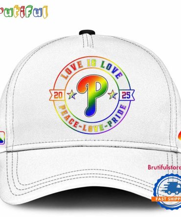 Philadelphia Phillies 2025 Happy Pride Month Limited Edition Baseball Cap