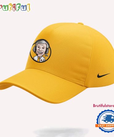 Pittsburgh Penguins Honoring The Legend Mike Lange Voice Of The Penguins Yellow Caps