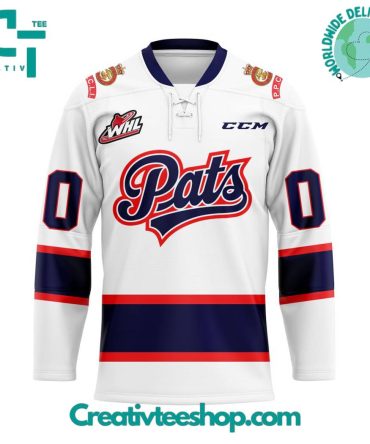 Whl Regina Pats Away Hockey Jersey