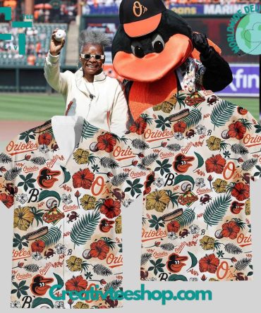 Baltimore Orioles Birdland Hawaiian Shirt