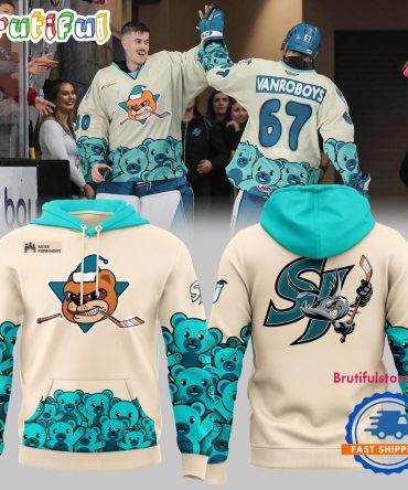San Jose Barracuda Hockey 2024 Limited Edition Hoodie Shirt
