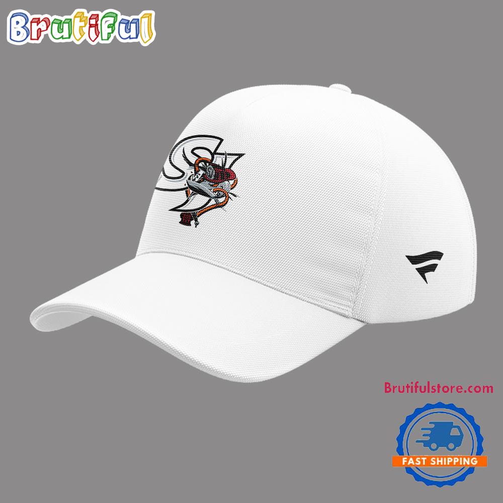 San Jose Sharks Barracuda X First Responders Night 2025 White Cap