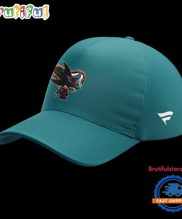 San Jose Sharks Barracuda X First Responders Night 3D All Over Print Cap