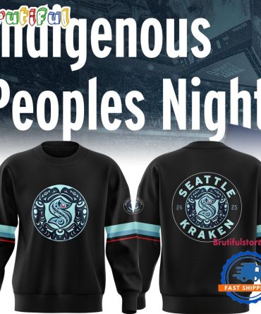Seattle Kraken Indigenous Peoples Night Black Sweatshirt