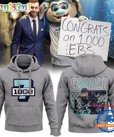 Seattle Kraken Jordan Eberle Ebs1000 Unisex Hoodie