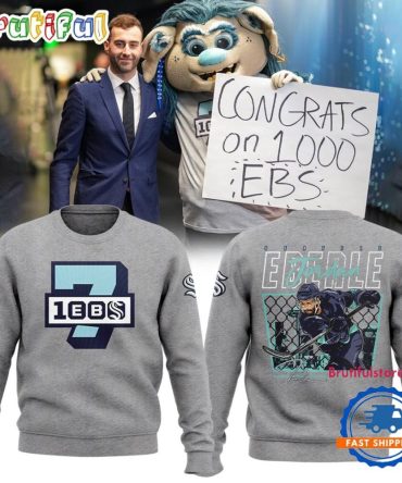 Seattle Kraken Jordan Eberle Ebs1000 Unisex Sweatshirt