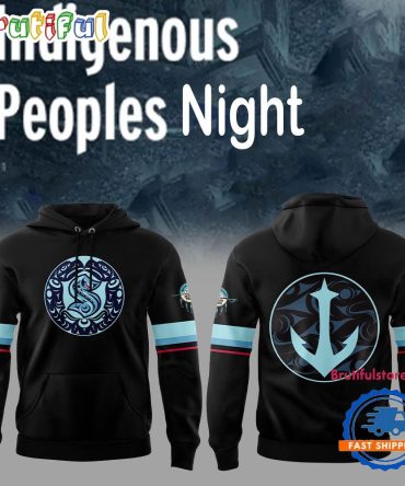 Seattle Kraken Nhl 2024 Indigenous Peoples Night Hoodie