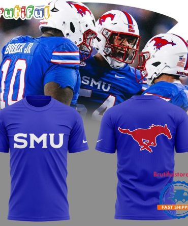 Smu Mustangs Football 2024 Ncaa New T Shirt