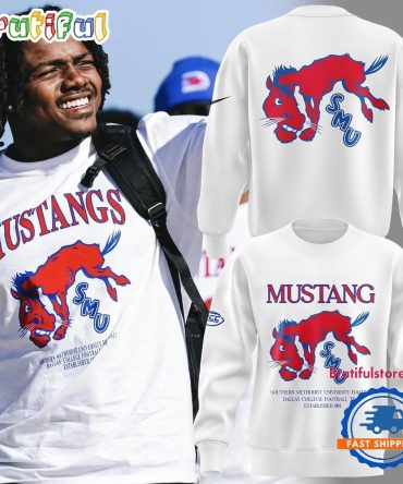 Smu Mustangs Football Limited Edition Sweatshirt