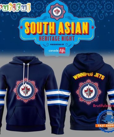South Asian Heritage Night Winnipeg Jets New Hoodie Shirt