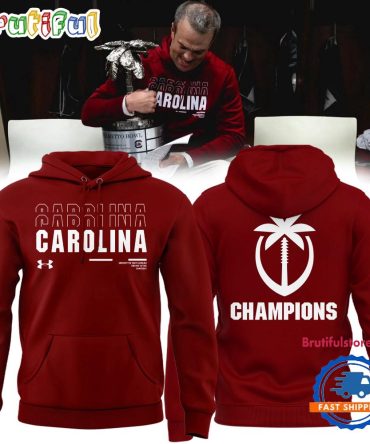 South Carolina Gamecocks Football 2024 The Palmetto Bowl Champions Hoodie