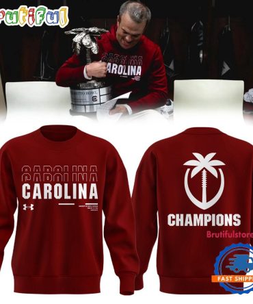 South Carolina Gamecocks Football 2024 The Palmetto Bowl Champions Sweatshirt