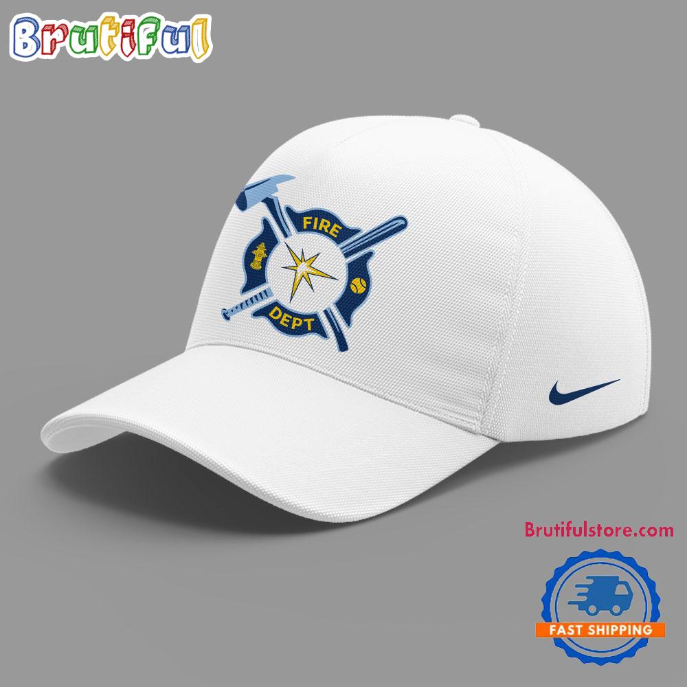 Tampa Bay Rays X Firefighter Appreciation Night White Cap