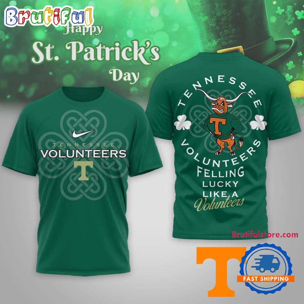 Tennessee Volunteers 2026 Ncaa Lucky St. Patricks Day Limited Edition 3D Shirt